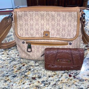 Fossil purse and wallet